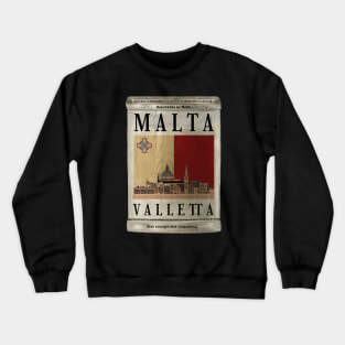make a journey to Malta Crewneck Sweatshirt